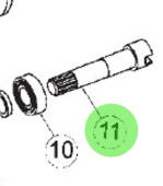 Jabsco 3277-0000 - Shaft Kit