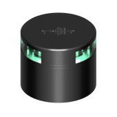 Lopolight 300-115G2-B-CD-180 - Navigation Light 3NM 180° Green, Black Anodized