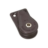 Barton N11160 - Lightweight Cheek Block Size 1 30mm – Ball Bearing, Ø30mm Sheave, Max Rope 8mm