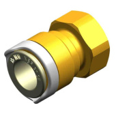 Whale WX1538B - Adapter 3/8" BSP - 15mm Female Brass