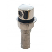 Stainless Steel Straight Tank’s Vent For Hose 16 mm