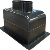 MBC Plenum Box For Marine Air Conditioner Systems For SAG2515, Ø125 mm, Bottom Junction
