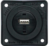 Berker USB Charging Socket 12V - USB A, Anthracite Matt