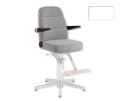 Pörtner Helm Seat Windhoek / White Skai