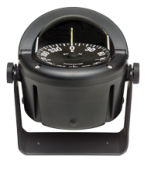 Ritchie Compass Model 'Helmsman', HB-740, 12v, Bracket Mount Compass, Dial Ø93,5mm/5°, Black