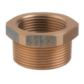 Guidi 0241B.200209 MF Bronze Reducing Bushing - 3/4'' X 3/8