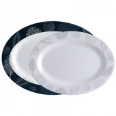 Marine Business Oval Plates Set 2 Pieces