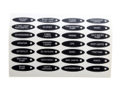 BEP Marine SET-1SP - Label Sticker Set For CSP6 Switch Panel - Set 1