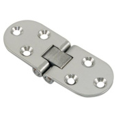 Euromarine Round Stainless Steel Table Hinge - 80x30mm