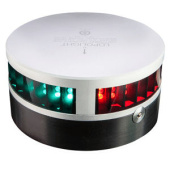Lopolight 100-003 - 1NM Combined Sidelights - K-lock PE Base - Silver Housing - Horizontal Mounting