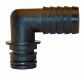 Jabsco 30642-1000 - 2 x Hose Tail 90° 19mm-3/4" Hose