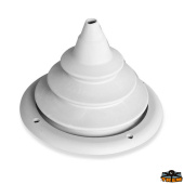 Trem L5302074 - Flanged Bellow Diameter 12 mm White Color