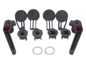 Lewmar 361680990 - Ocean + Low Profile + Medium Profile Handle Kit Left + Right Handed