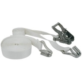 Euromarine 2-Part Ratchet Tie-Down Straps with Hooks 25-50 mm, 6-10 m, 400-4400 daN