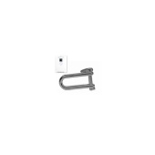 Belship 722555V - Forged Polished Stainless Steel AISI 316 Quick Release D-Shackle 5mm Blister