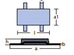 Tecnoseal 00340 - Weld On Anodes With 2 Straps