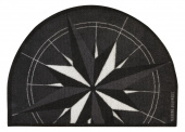 Marine Business Welcome Doormat Rosewind Black