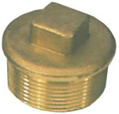 Allpa Brass Male Plug, 1"
