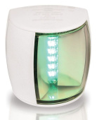 Hella Marine 2LT 959 908-611 2 NM NaviLED PRO Starboard Navigation Lamp 112.5° Green White Shroud, Europe, HD Lens