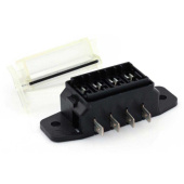 Flat Plug Fuse Holder 4-Pole