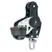Harken HK2657 Carbo Air Block Fiddle 40 mm with Cam for Rope 10 mm