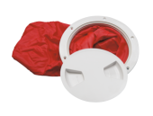 Allpa Plastic Deck Plate With Bag, Ø210x160mm, Cut Out Size Ø170mm, White