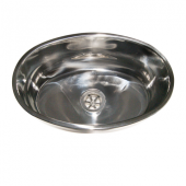 Oval Stainless Steel Sink