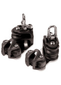 Lewmar 29472018BK - Size 2 NTR Double Control Sheaves, Beckets & Cleats Kit