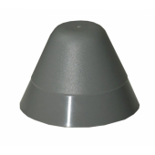 PVC Terminal Cone Grey