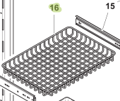 Isotherm SGC00425AA – Big Metal Basket for DR130 Inox Drawer Refrigerator