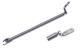 Allpa Stainless Steel Hatch Spring Opening Stay, Ø10,6mm, L=220mm