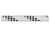 Talamex Admiralsheet Black 10 mm 1 m