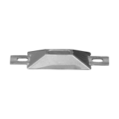 Tecnoseal Aluminium Scandinavian Type Bolt-On Sacrificial Anodes with Strap