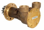 Jabsco CW507 - ¾” Bronze Pump, 40-size, Flange Mounted With BSP Threaded Ports