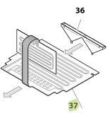 Isotherm SBF00114AA – Fridge/Freezer Evaporator for DR160 Light Refrigerator (G891 Variant)