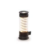 Barebones Edison Light Stick Tumbled Steel