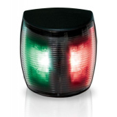 Hella NaviLED PRO BSH Approval HD Lens - Port/Starboard Bi-Colour, Black Housing, 2NM