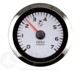Veethree 65557SSFKE - Argent Pro Gauge 3" Speedo Kit 0-50 Mph (Incl. Pitot & Hose)