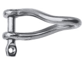Twisted Shackles - Eye bolt Long model Forged SS AISI 316