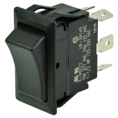 BEP 1001712 - DPDT Rocker Switch - On/Off/On 12V