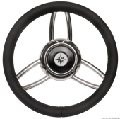 Osculati 45.169.01 - Blitz Steering Wheel with Soft Polyurethan Ring Black