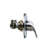 BARKA Chrome Wall-mounted Faucet Mixer