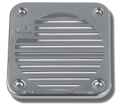 Marinco 11060 - AFI Concealed Dual Horn Cover Stainless Steel Grill