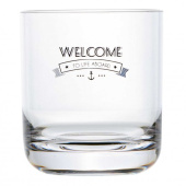 Marine Business Welcome To Life Water Glass (Polycarbonate)