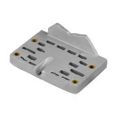 Tecnoseal 982277 Zinc OMC Waffle Exhaust Anode for 100–245 HP Engines