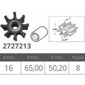 Jabsco Original Impeller 920-0001-0003