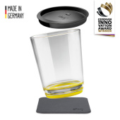Silwy S025-1505-1 - Magnetic Drinking Cup Triple Oh Yellow 0.25 L