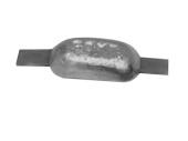 E. Polipodio ZS034 - Welding Anode for Hull, Zinc, 0.6 kg