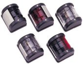 Allpa LED Navigation Light, Starboard, 12v, LED 0,54w, Black Plastic Housing With Green Lens