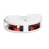 Lopolight 200-016G2-WH - Navigation Light 2NM 180° Red, White Ceramic Coated
